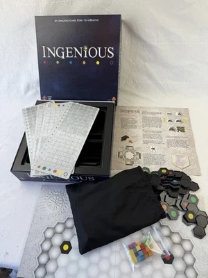 Ingenious Strategy Game 100% COMPLETE Fantasy Flight 2004 Tiles Reiner Knizia - Image 1 of 4