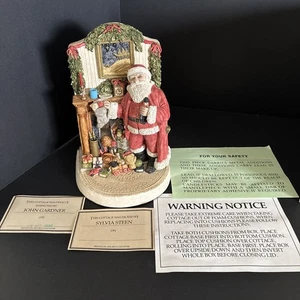 1988 Welcome Father Christmas John Hine Studio “Rest-a-While!” Figurine Santa 7” - Picture 1 of 10