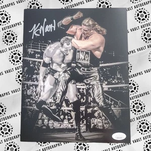 Foto firmada por Kevin Nash de 8x10 certificado de autenticidad JSA WWE WCW lucha libre nuevo y nuevo sin caja - Imagen 1 de 1