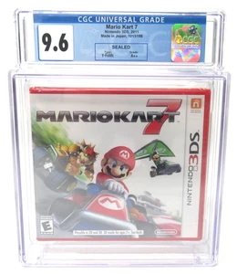 Nintendo 3DS CGC 9.6 Sealed Mario Kart 7 2011 Y-Folds A++ - Picture 1 of 4