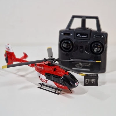 Amewi AFX-135 DRF Rc Helikopter Hubschrauber 6G 2,4GHz 4-Kanal 25327 Rot / Weiß - Bild 1 von 4