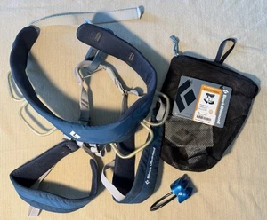 Black Diamond Primrose Harness Size: S 27”-30” With Bag - Also Belay Device 8183 - Picture 1 of 16