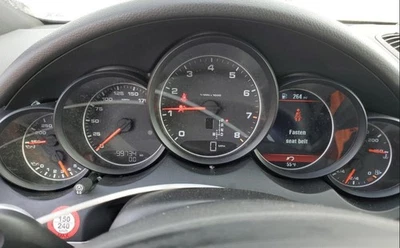 Cuadro medidor velocímetro Cayenne OE 2013-2014 99 k millas Porsche Foto 1 de 4