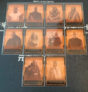 2025 Topps Dune Chrome Lady Jessica Thufir Hawat Spice Lot*10 - Picture 1 of 2