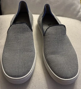 Rothy's The Original Slip On Sneakers Loafers Shoes Womens Size 8 Coast Blue - Picture 1 of 7