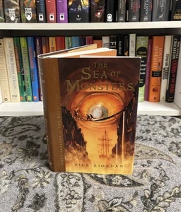 The Sea Of Monsters - Rick Riordan (Hardcover) First Edition/Print, 1st/1st, VG - Bild 1 von 17