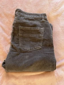 Next Ladies Grey Cord Jeans Size 14 - Picture 1 of 3