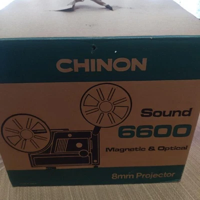 Proyector de sonido CHINON 8mm Showa retro funcionando como está envejecido buen estado Foto 1 de 4