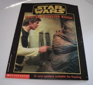 Scholastic - Star Wars Posterbuch ausziehbar - Jabba the Hut & Han Solo auf Cover - Bild 1 von 2