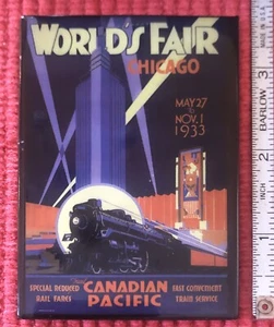 Canadian Pacific Magnet Weltausstellung Chicago - Bild 1 von 2