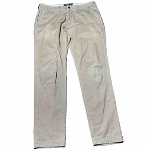 Abercrombie & Fitch Felix Super Slim Stretch Khaki Chino Hose Herren 34x31 - Bild 1 von 14