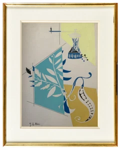 MICHEL DE ALVIS (1936-2019) PROJET ORIGINALE D'AFFICHE 1960 (102) - Picture 1 of 5