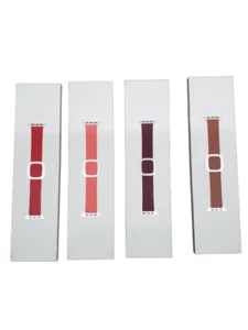 Bracelet Apple Watch authentique cuir boucle moderne 38 mm 40 mm 41 mm série 3 4 5 6 7 8 - Photo 1 sur 5
