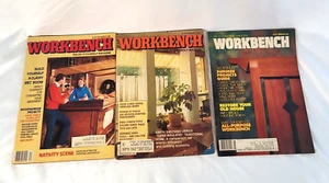 3 Vintage Workbench The Do It Yourself Magazine 12/1981, 02/1983 & 06/1989 - Picture 1 of 9