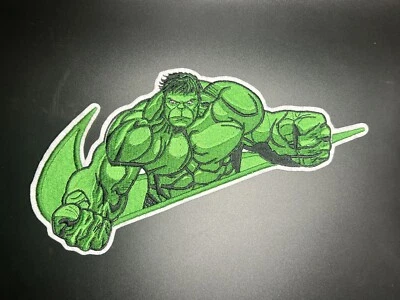 The Incredible Hulk Iron on Embroidered Patch (Different Sizes Available) - Image 1 of 3