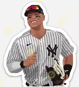 PEGATINA de los Yankees de Nueva York Aaron Judge - MLB Béisbol Bronx - Imagen 1 de 1