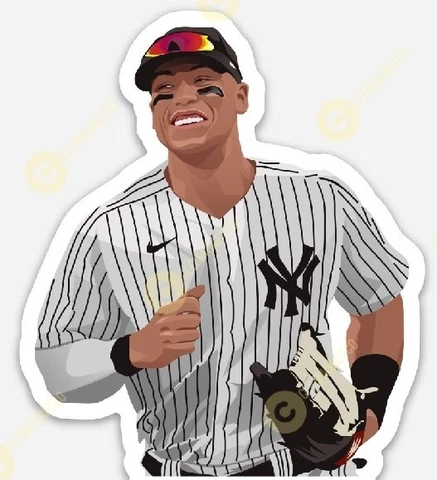 New York Yankees Aaron JUDGE MAGNET - MLB Baseball Bronx Cover