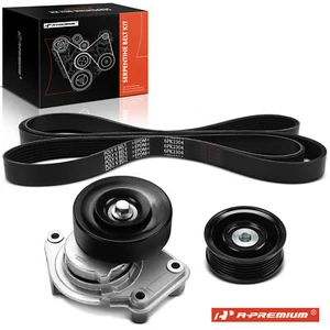 3x Kit de componentes de transmisión por correa Serpentine para Toyota Tundra 2000 2001-2006 V8 4,7 L - Imagen 1 de 10
