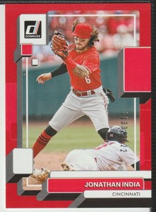 2022 Donruss Jonathan India Red Parallel 0133/2022 #153