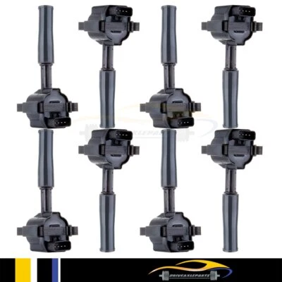 Nuevo 8 bobinas de encendido UF415 para Jaguar 1999-03 4,0 L V8 XJ8 Vanden Plas XJR XK8 XKR Foto 1 de 4