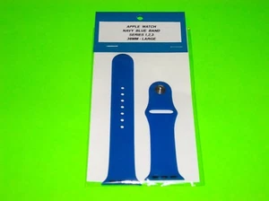 BRACELET APPLE WATCH 38 MM ÉDITION SPORT BLEU TAILLE GRAND LG - Photo 1 sur 1