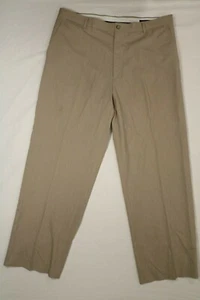 Mens Claiborne Beige Dress Pants 36x30 EUC - Picture 1 of 7