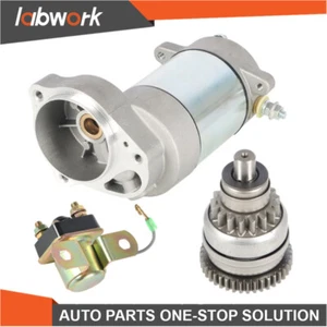 For 1994 1995 Polaris 300 400 2X4 4X4 6X6 Starter Drive & Relay Solenoid - Picture 1 of 7