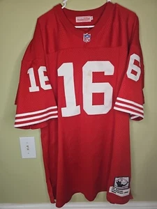 1989 Joe Montana 16 San Francisco 49ers Mitchell & Ness Throwback Trikot Größe 54 - Bild 1 von 17