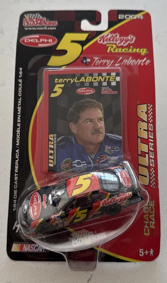 NASCAR DIECAST 1:64 RACING CHAMPIONS ULTRA '04 #5 Terry Labonte Kellogg’s/Delphi Foto 1 de 1