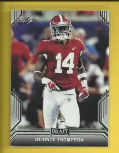 Deionte Thompson RC 2019 Leaf Draft Rookie Card # 20 Alabama Arizona Cardinals - Bild 1 von 2