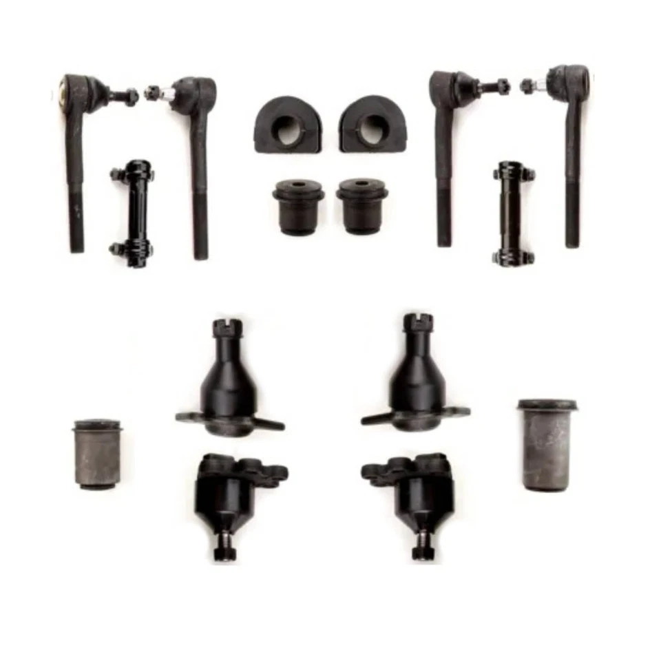 Front Suspension Kit 89-94 GMC K2500 Pickup K3500 Tie Rod Ball Joint Bushing - Image 1 of 1