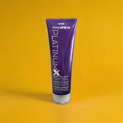 Rusk Deepshine Platinum X Repair Treatment 250ml 8.5 Fl. Oz HTF - Image 1 of 4