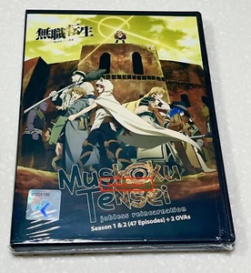 Mushoku Tensei (Season 1&2: VOL.1 - 47 End + 2 OVAs) ~ English Audio ~Anime DVD - Picture 1 of 4