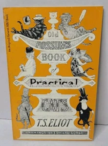 OLD POSSUM'S BOOK OF PRACTICAL CATS by T.S. Eliot - 1982 Harvest PB Edward Gorey - Picture 1 of 8