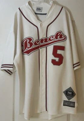 Johnny Bench #5 Legends Collection Stitched Jersey Adult 2X. - Image 1 of 4