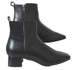 ROCKPORT WOMENS Ankle Boots DEIDRA GORE Bootie CI5863 BLACK Size UK 8.5 NEW - Picture 1 of 13