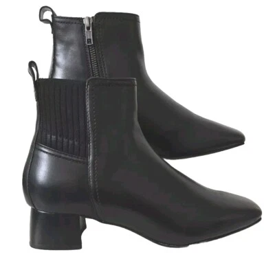 Rockport Womens Ankle Boots Size UK 8.5 Black Deidra Gore Bootie CI5863 New - Image 1 of 4