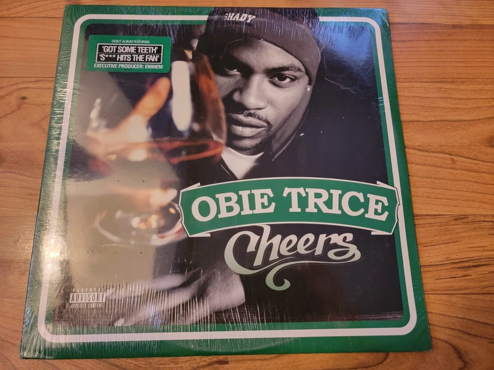 Obie Trice - Cheers vinyl 2 LP record set NEW sealed RARE OOP 2003 Eminem - Image 1 of 1
