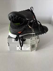 Adidas X Speedportal.3 Firm Ground Soccer Shoe Sz 1 Unisex Black Solar Red,Gree - Picture 1 of 12