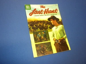 The Last Hunt #678 Dell Four Color 1955 Western Buffalo - Imagen 1 de 2