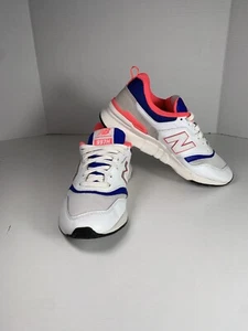 New Balance 997H Running Shoe Women’s size 6.5 White Pink Blue CW997HAJ - Picture 1 of 7