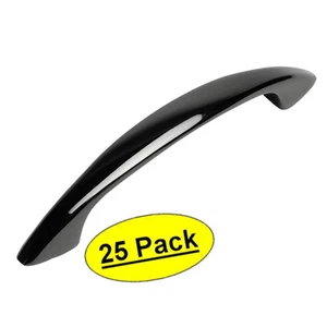 *25 Pack* Cosmas Cabinet Hardware Black Nickel Cabinet Hardware Pulls #1387BN - Picture 1 of 1