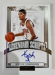 Kevin Johnson 2021-22 Panini Flawless Legednary Autograph Auto /25 - Bild 1 von 1