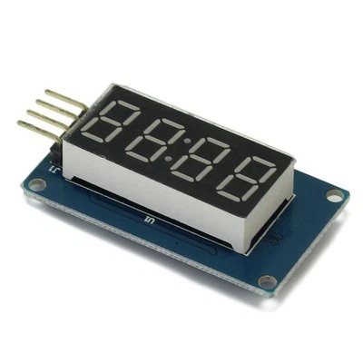 5PCS 4 Bits Digital Tube LED Display Module With Clock Display for Arduino - Image 1 of 2