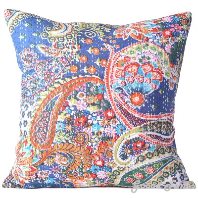 Funda de almohada de algodón para decoración del hogar sofá funda de cojín de lino cubierta vintage Foto 1 de 3