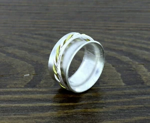 Kornelia Ritzi Silberring Selbstgemacht Handarbeit #001 - Bild 1 von 6