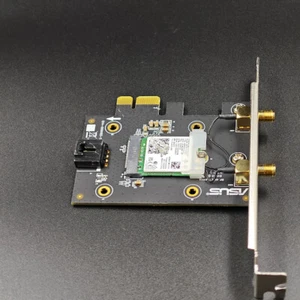 ASUS PCE-AX3000 WiFi Card - For Parts, Not Working - Afbeelding 1 van 5