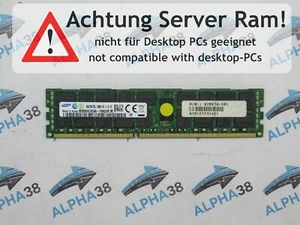 Samsung 16 GB PC3L-10600R (DDR3-1333) M393B2G70CB0-YH9 CL9 135 V Server RAM - Picture 1 of 1