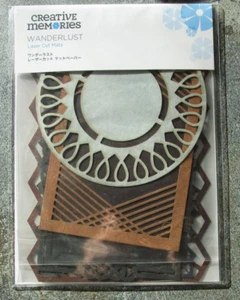 Creative Memories WANDERLUST Laser Cut Matten - NEU 2022 (6 Matten) - Bild 1 von 7