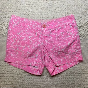 LILLY PULITZER Cosmo rosa Party Gefälligkeiten 5" Callahan Shorts 0 - Bild 1 von 9
